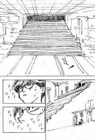 Another rough sketchy chapter from Hunter x Hunter manga